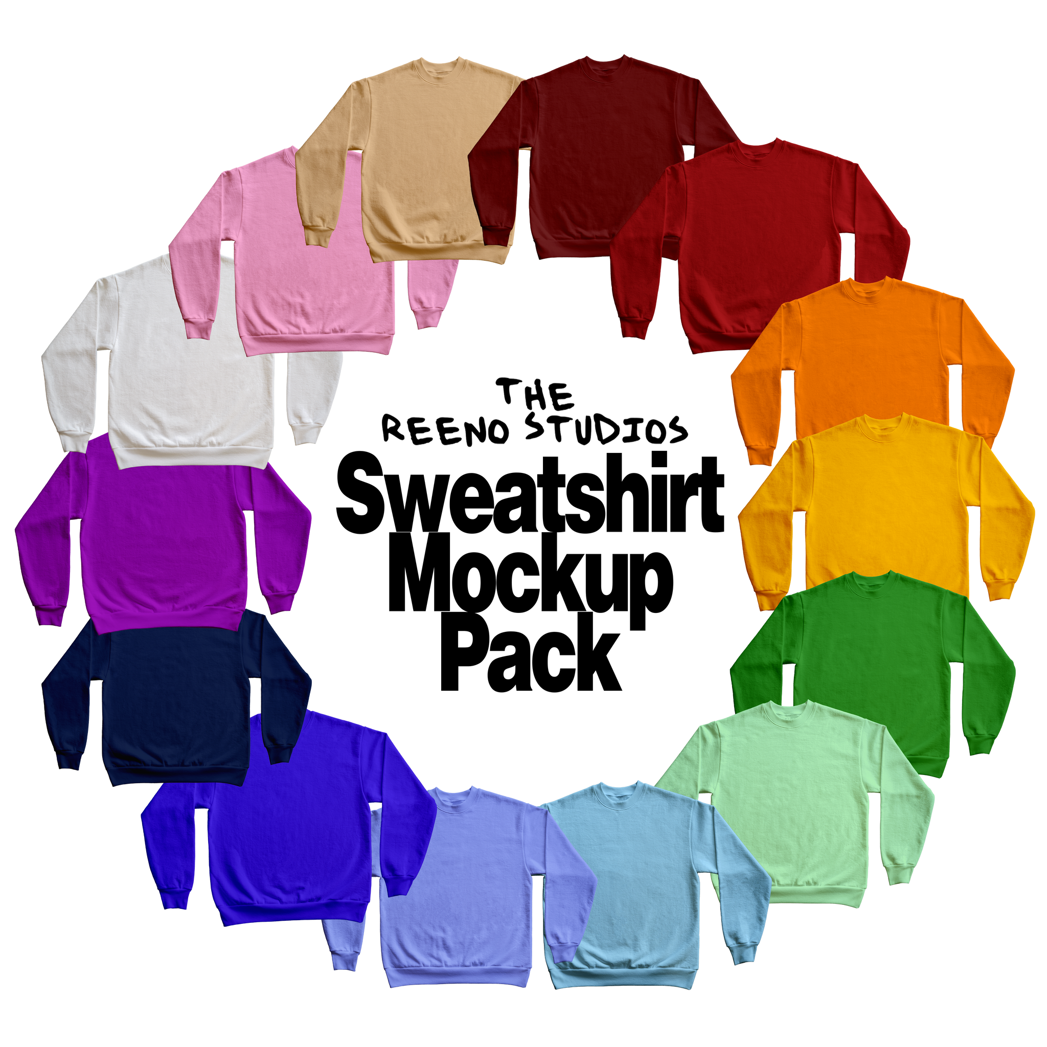 Mockup discount sweater polos